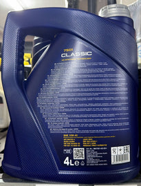 שמן מנוע סינטטי MANNOL CLASSIC 7501 10W-40 4 ליטר גרמניה
