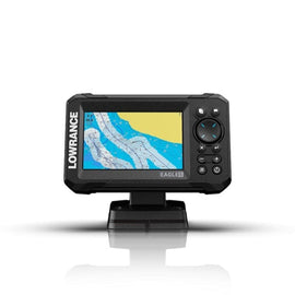 גלאי דגים מסך 9״ עם מתמר HDI 50/200 DownScan Imaging ו-CHIRP דגם Eagle 9 תוצרת Lowrance