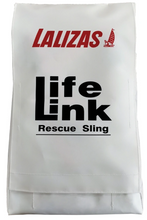 Load image into Gallery viewer, מנשא הצלה MOB LifeLink Rescue עם חבל צף 36 מ׳ וחגורת חיבור אישית לכלי שייט דגם LZ-73670 תוצרת Lalizas®