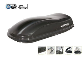 תא חפצים לרכב 400 ליטר דגם מרלין MARLIN N/8 תוצרת פארד FARAD איטליה של חברת עם 5 שנות אחריות! שחור מט