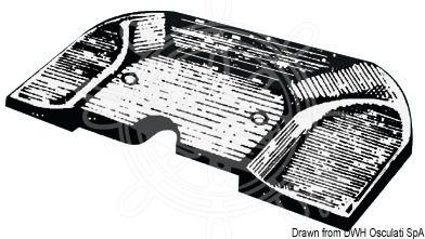 צינק (אנודה) לברך אלפא 1 למנועי Mercury / MerCruiser דגם CM821629C תוצרת Martyr Anodes