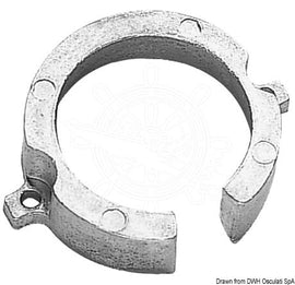 צינק טבעת (אנודת אבץ) לציר הדחף למנוע MERCRUISER BRAVO I דגם Variant Zinc מק״ט 43.806.18 תוצרת Osculati