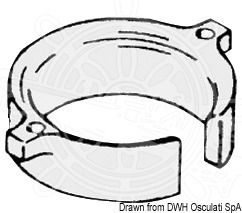 צינק טבעת (אנודת אבץ) לציר הדחף למנוע MERCRUISER BRAVO I דגם Variant Zinc מק״ט 43.806.18 תוצרת Osculati