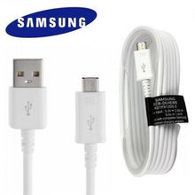 טען תמונה למציג הגלריה, כבל מטען סמסונג SAMSUNG מקורי 2.1A טעינה מהירה -אורך 1 מטר