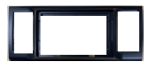 פנל התקנה 9" לפולקסווגן TRANSPORTER 2015+