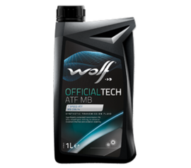 שמן גיר סינטטי מלא OFFICIAL TECH ATF MB 236.14 תוצרת WOLF - מיכל 1 ליטר 