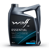 שמן סינטטי מלא 4 פעימות 5W30 C2/C3 ESSENTIAL תוצרת WOLF - מיכל 5 ליטר 