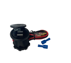 שקע USB כפול 5V טעינה מהירה 2.1A כ