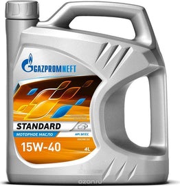 GAZPROMNEFT תוצרת API SF/CC 15W40-שמן מנוע סינטטי -תכולה 4 ליטר