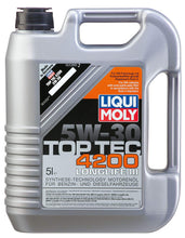 טען תמונה למציג הגלריה, LIQUI MOLY 5W30 TOP TEC 4200 ACEA C3 API SN -שמן מנוע סינטטי מלא- 5 ליטר