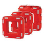 אסדת הצלה קשיחה DELFINO ל-12 איש מפלסטיק HDPE ממולא קצף פוליאוריתן עם סרט מחזיר אור דגם LZ-195394 תוצרת Lalizas