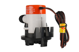 משאבת מים חשמלית בילג' 12V לא אוטומטית 600 גלון/שעה דגם BP1G600-02 תוצרת SEAFLO 