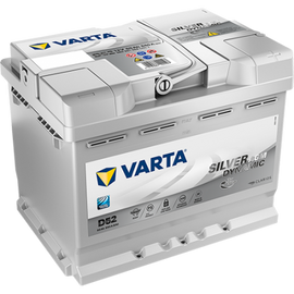 מצבר לרכב 60 אמפר AGM  ימין יפני START STOP PLUS D52 תוצרת ורטה VARTA