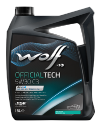 WOLF 5W-30 C3-שמן מנוע סינטטי 4 פעימות- 5 ליטר 