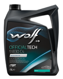 WOLF 5W-30 C4-שמן מנוע סינטטי 4 פעימות- 5 ליטר 