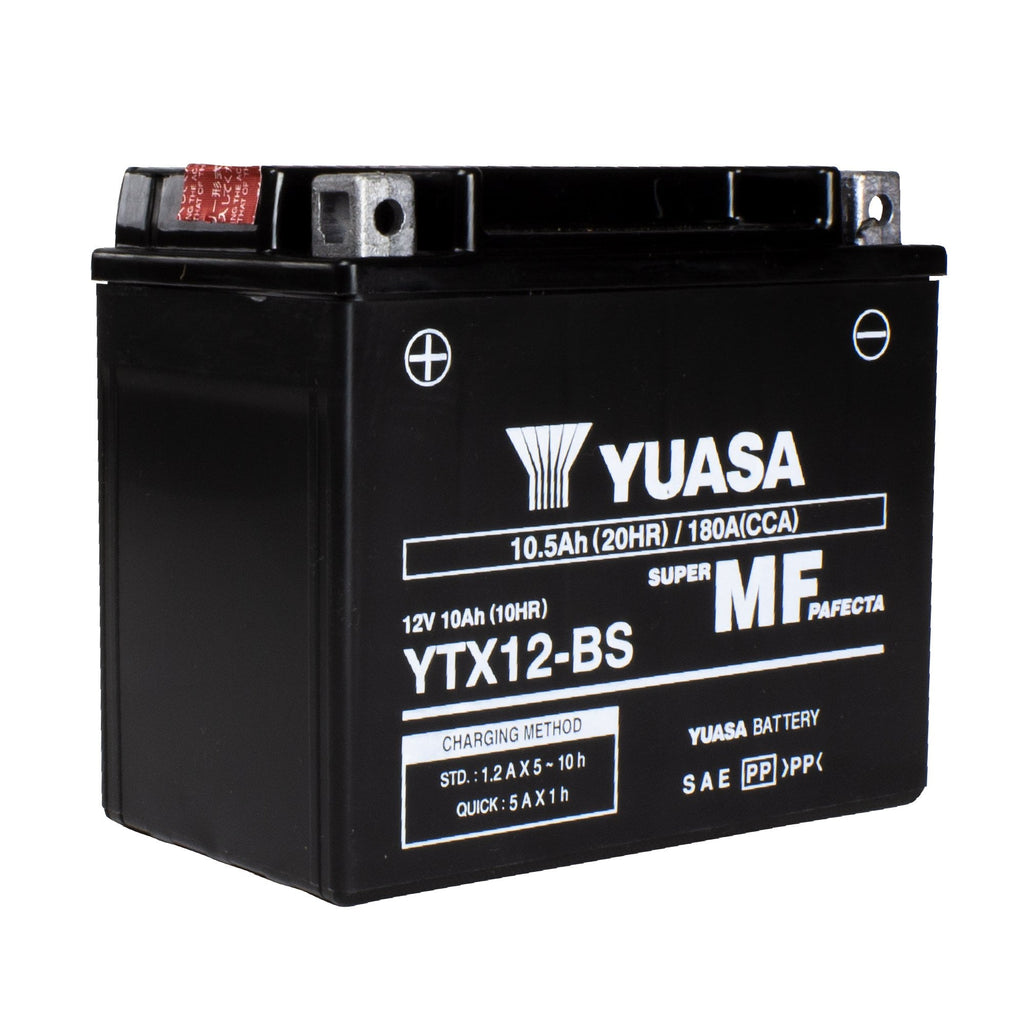מצבר לאופנוע 10 אמפר תוצרת יואסה YOASA – דגם YTX12-BS