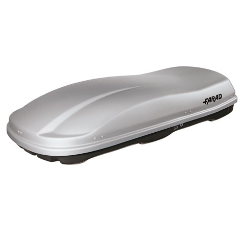 תא חפצים לרכב 680 ליטר דגם מרלין Marlin N/7 תוצרת איטליה צבע אפור כסוף – של חברת FARAD עם 5 שנות אחריות!