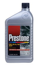 טען תמונה למציג הגלריה, PRESTONEשמן גיר אוטומט לרכב תוצרת פרסטו ארה"ב DX III-H/M ATF תכולה 1 ליטר 