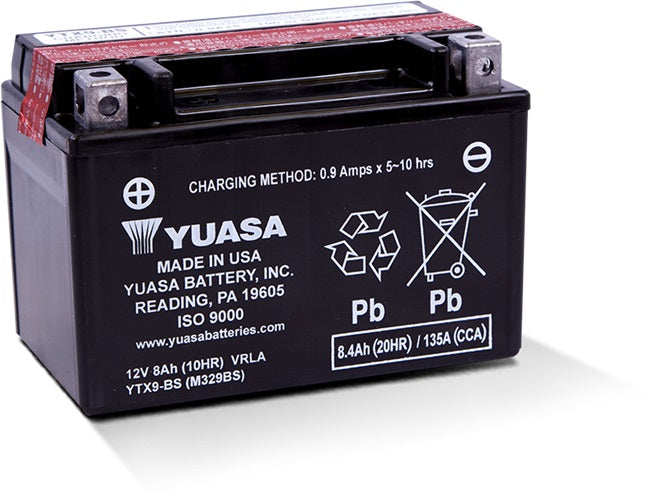 מצבר לאופנוע 8 אמפר תוצרת יואסה YOASA –דגם YTX9-BS / YTX9-4