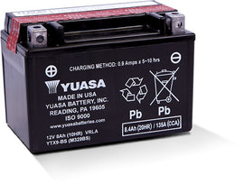 מצבר לאופנוע 8 אמפר תוצרת יואסה YOASA – דגם YTX9-BS / YTX9-4