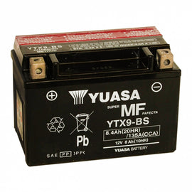 מצבר לאופנוע 8 אמפר תוצרת יואסה YOASA – דגם YTX9-BS / YTX9-4