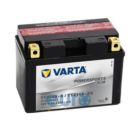 מצבר לאופנוע 11 אמפר תוצרת ורטה VARTA גרמניה – דגם TTZ14-BS
