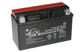 מצבר לאופנוע 6 אמפר תוצרת ליאצ LEOCH VOLTA ישראל –דגם EBX7L-BS