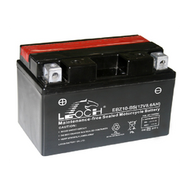 מצבר לאופנוע 10 אמפר תוצרת ליאצ' LEOCH VOLTA ישראל – דגם EBZ10-BS