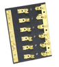 בלוק פיוזים וטרמינלים 12V 20A להגנה על מערכות חשמל לסירה / רכב / קרוואן מידות 8.3×12.5 ס״מ דגם LZ-99746 תוצרת לליזס Lali