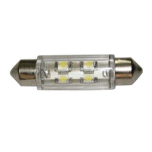 טען תמונה למציג הגלריה, נורת בננה LED 39 מ״מ 12V יעילות אנרגטית גבוהה ועמידה לאורך זמן לאור ניווט ותאורה כללית דגם LZ-71227 תוצרת לאליזס Lalizas