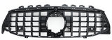 גריל קידמי דקורטיבי לרכב מרצדס W118 CLA מ2020> דגם ג'יטי GT שחור קלאסי