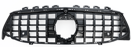 גריל קידמי דקורטיבי לרכב מרצדס W118 CLA מ2020> דגם ג'יטי GT כסף קלאסי
