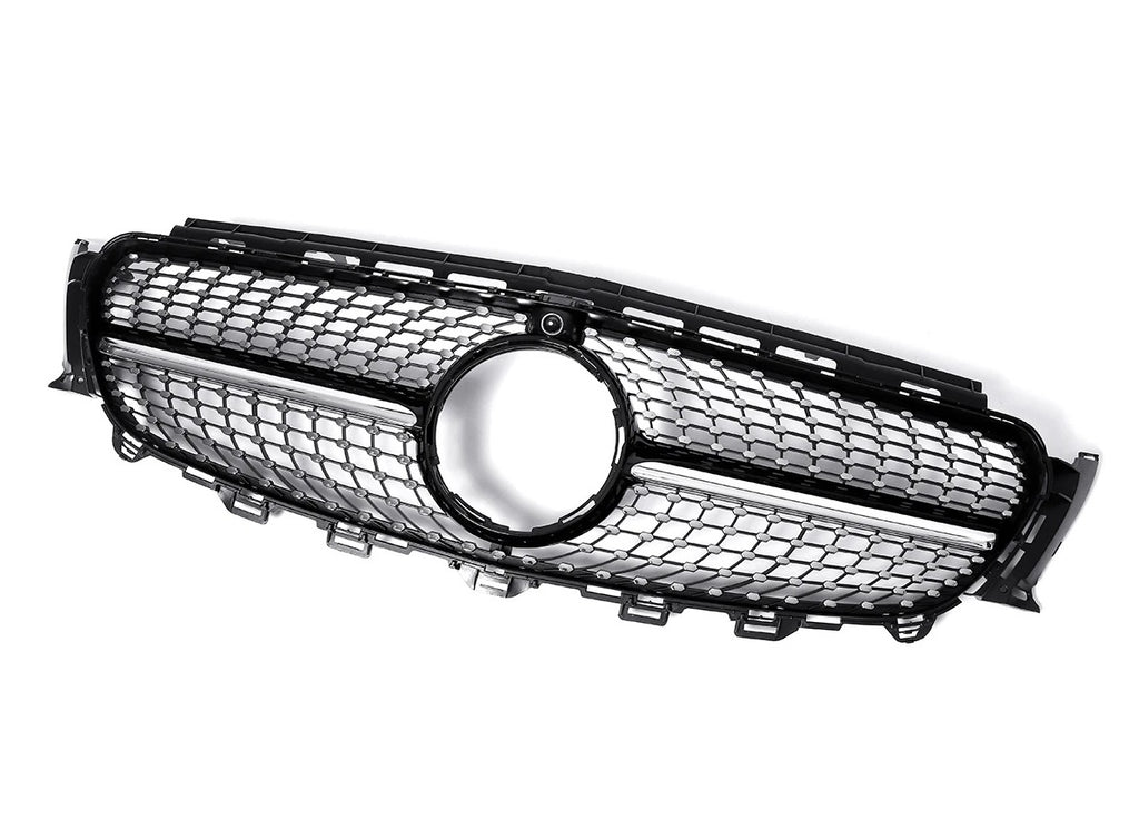 גריל קידמי דקורטיבי לרכב מרצדס W212 E מ2013-2015 דגם סקיי סטאר