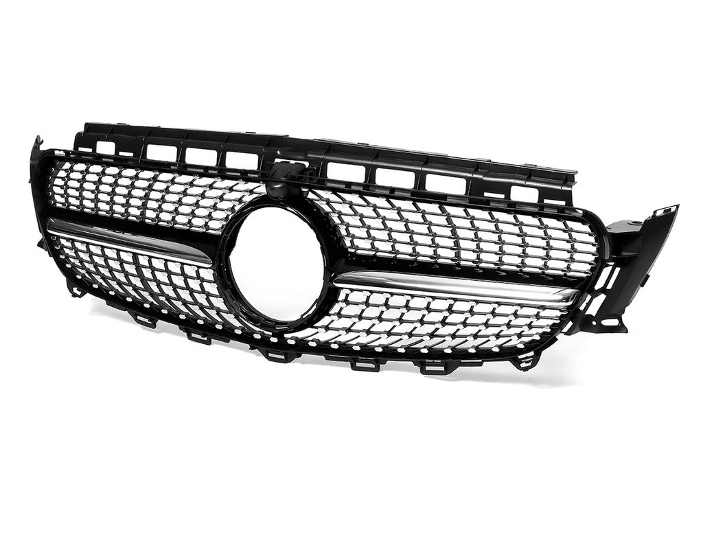גריל קידמי דקורטיבי לרכב מרצדס W212 E מ2013-2015 דגם סקיי סטאר