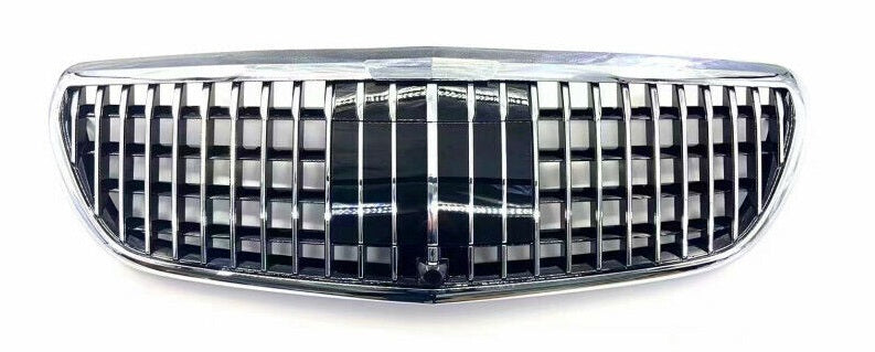 גריל קידמי דקורטיבי לרכב מרצדס W213 E מ2016-2020 דגם מייבאך MAYBACH צבע כרום