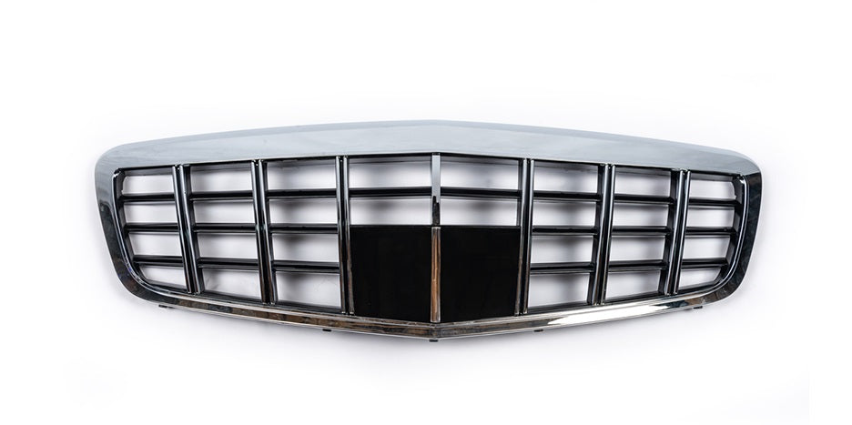 גריל קידמי דקורטיבי לרכב מרצדס W221 S-CLASS 2009-2012 דגם ברבוס כרום