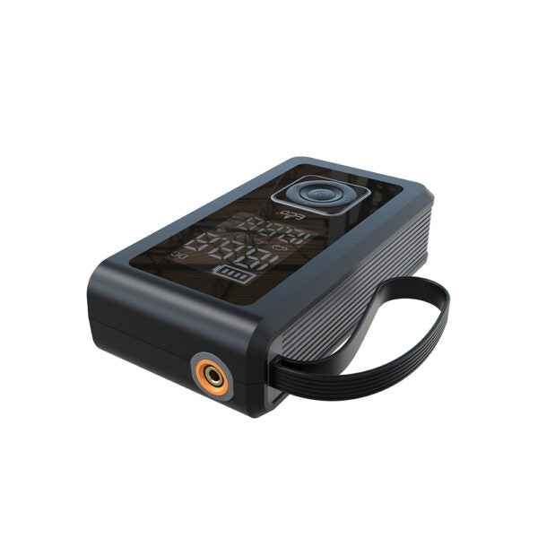 בוסטר התנעה לרכב 22,000mAh משולב קומפרסור אוויר מתאים להתנעה וטעינה לרכב בנזין / דיזל או אופנוע דגם ECO JS1000 תוצרת אקו ECO