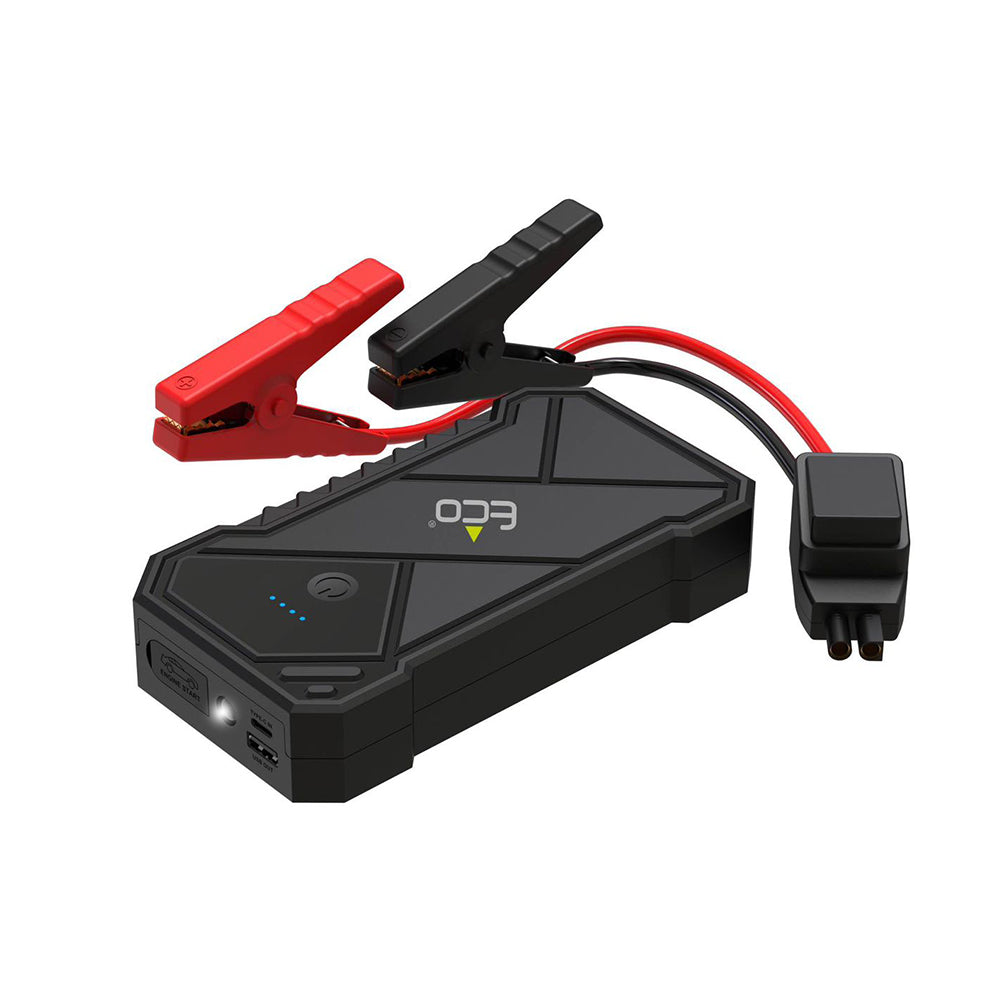 בוסטר התנעה עוצמתי לרכב 8,000mAh מתאים להתנעה וטעינה לרכב או אופנוע דגם ECO JS800 תוצרת אקו ECO