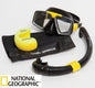 מארז קומבו מסדרת Expedition, דגם MARINER  מסכה + שנורקל מתקפל תוצרת נשיונל ג'יאוגרפיק  ™ - National Geographic