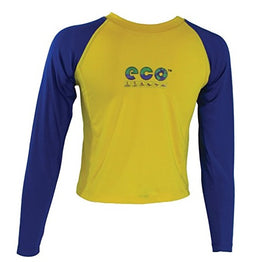 חולצת שחייה גלישה וחתירה ראשגארד RASH GUARD שרוול ארוך ילדים, הגנה גבוהה מקרני UV +50 אידיאלי לספורט ימי ושהייה בשמש נשיונל ג'יאוגרפיק ™National Geographic