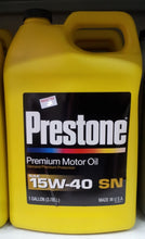 טען תמונה למציג הגלריה, PRESTONE SN 15W-40-שמן מנוע סינטטי לרכב דיזל 4 פעימות- 1 גלון