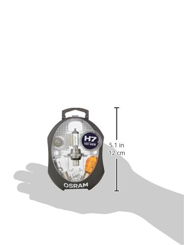 ערכת סט נורות חירום לרכב כולל נורה ראשית סוג H7 לרכב 55 וואט 12V תוצרת אוסרם מקורי OSRAM