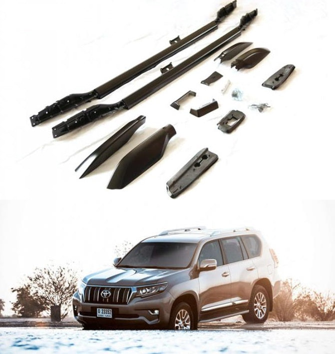 גגון אורך מקורי לרכב טיוטה לנדקרוזר FJ120 עד 2010 קצר 2 דלתות מוטות אלומיניום בשילוב ABS