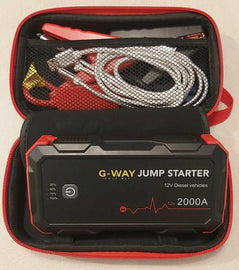 בוסטר התנעה לרכב ג'אמפ סטרטר לרכב 22,000mAh מתאים להתנעה וטעינה לרכב בנזין / דיזל או אופנוע דגם KT911תוצרת G-WAY