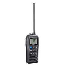 Load image into Gallery viewer, מכשיר קשר ימי נייד צף ומהבהב 6W עמיד IP57 דגם IC-M37E תוצרת Icom