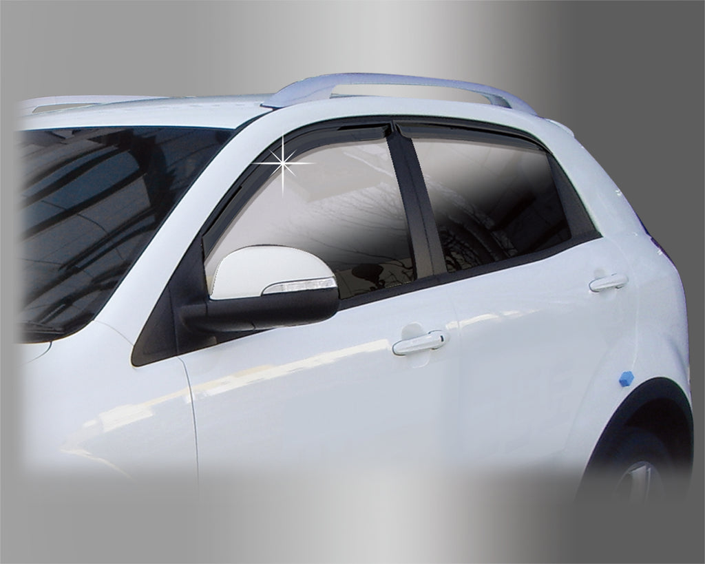 מגן רוח הדבקה סאנגיונג Korando C 2011-2019 4 חלקים