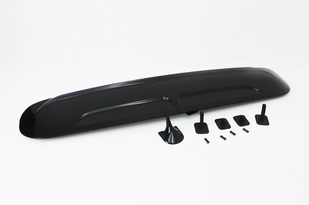 ספוילר אחורי אוניברסלי לרכב  תוצרת AUTOCLOVER קוריאה - ספוילר שחור הדבקה חיצונית דגם מעוצב איכותי