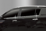 מגן רוח לרכב קיה ספורטאג' מ-2010-2015 תוצרת AUTOCLOVER קוריאה - סט 4 חלקים *ניקל* הדבקה חיצונית