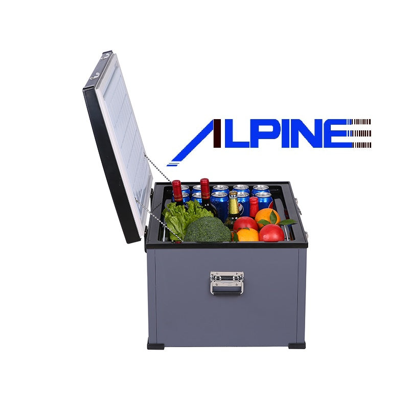 מקרר קומפרסור לרכב 115 ליטר אלפיין ALPINE דגם ALP115 - משלוח חינם עד בית הלקוח!
