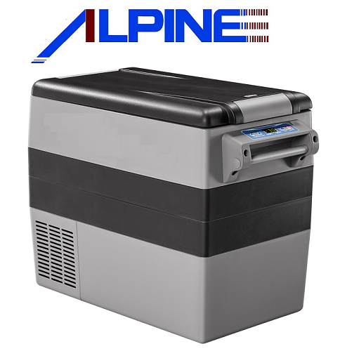 מקרר קומפרסור לרכב 50 ליטר אלפיין ALPINE דגם ALP50 - משלוח חינם עד בית הלקוח!